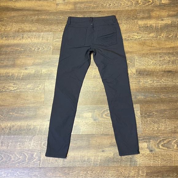 Prana Brenna Moto Pant Grey Skinny Outdoor Casual Active Stretch Women's Size 6 - Picture 8 of 10